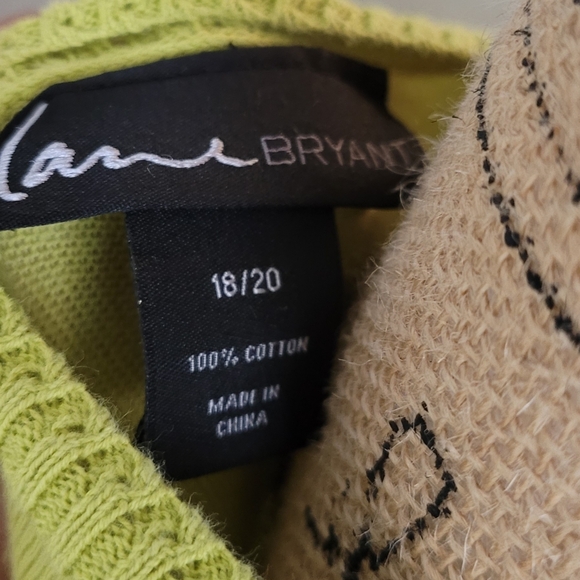 Lime Green Cardigan - Picture 3 of 4